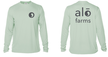 Alo Vapor Long Sleeve - Seagrass Green